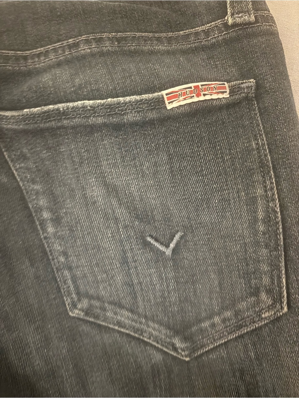 Hudson Blair Women's High Rise Skinny Denim Jeans Size 27 Dark Wash